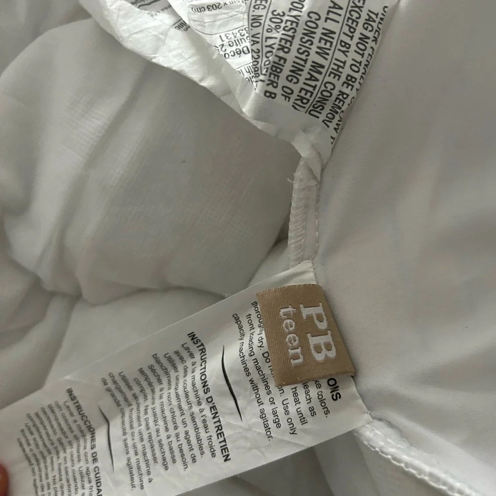 Pottery Barn Teen Stay Chill Mattress Pad Dorm bedding